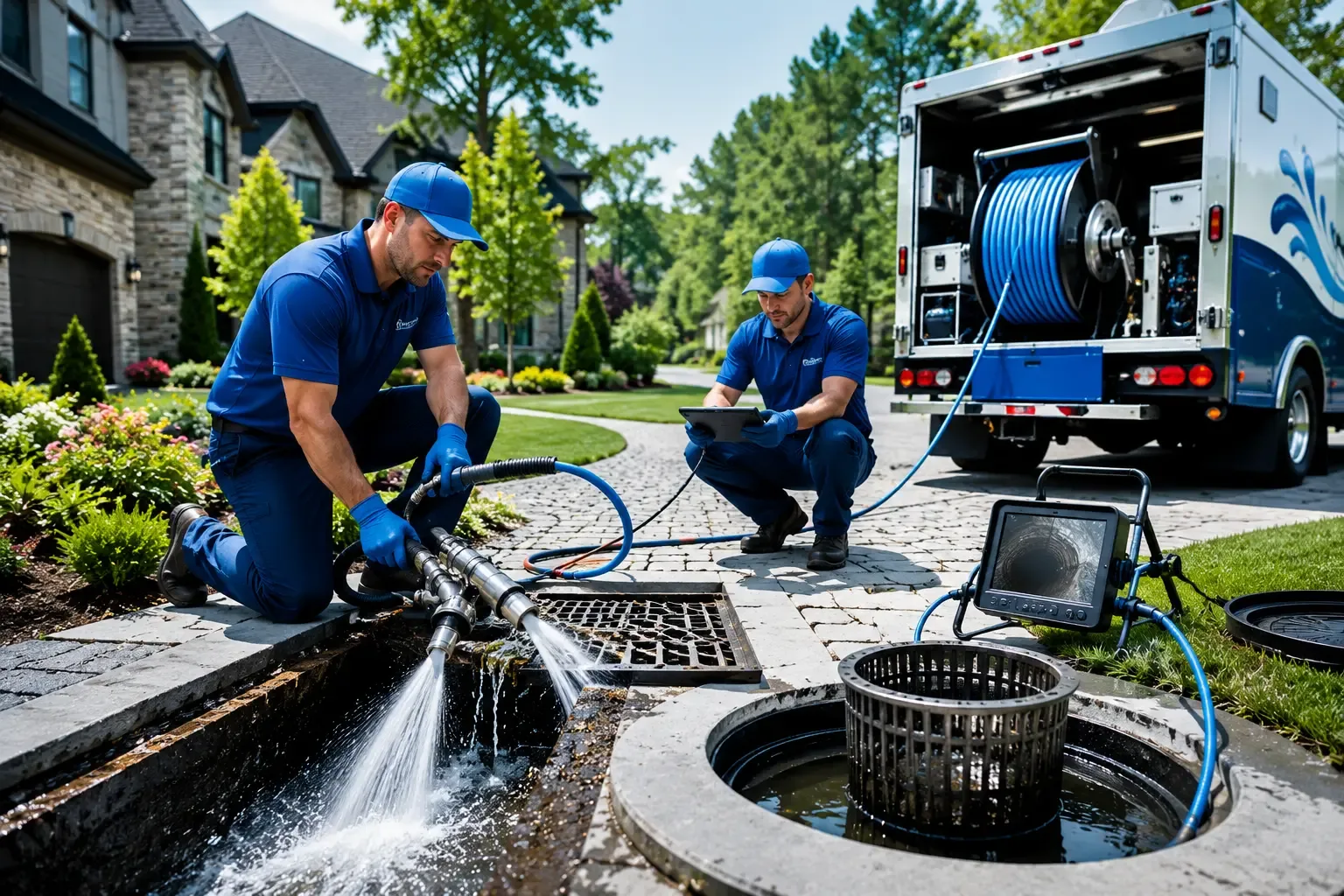 Local outdoor drain cleaning professionals in Scales Mound, IL