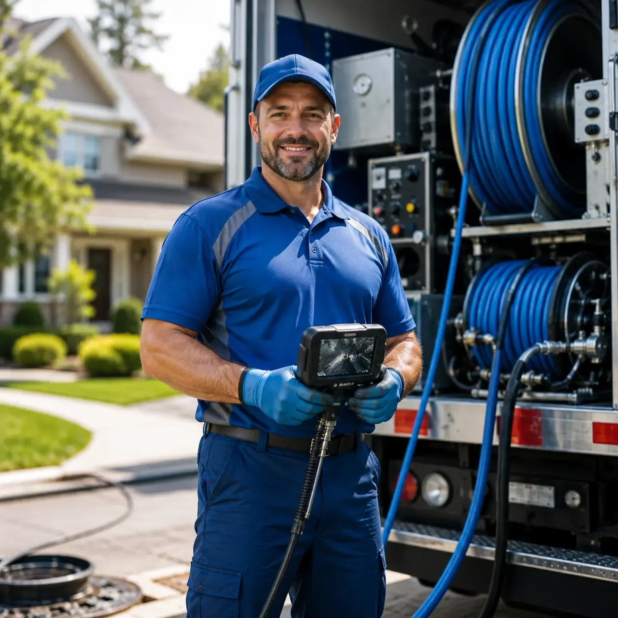 Local outdoor drain cleaning specialists in Scales Mound, IL